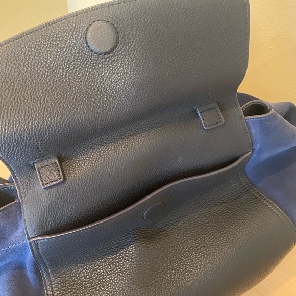 Tory Burch Half Moon Satchel/Shoulder Bag - Picture 9 of 12